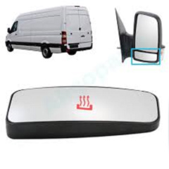 Стекло НИЖНЕЕ зеркала ПРАВОЕ ЭЛЕКТРИЧЕСКОЕ Mercedes SPRINTER 2006->